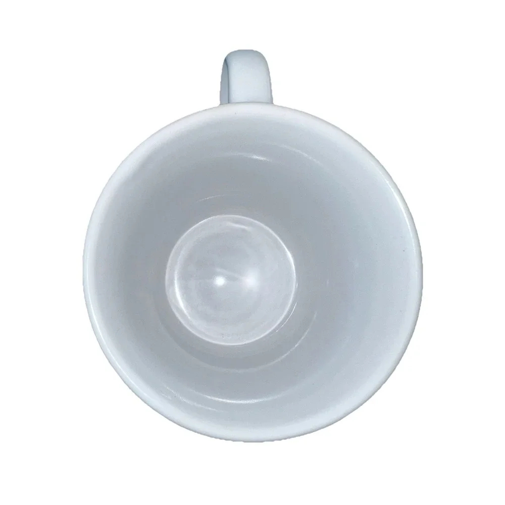 IKEA Yellow And White Abstract Coffee Mug‎